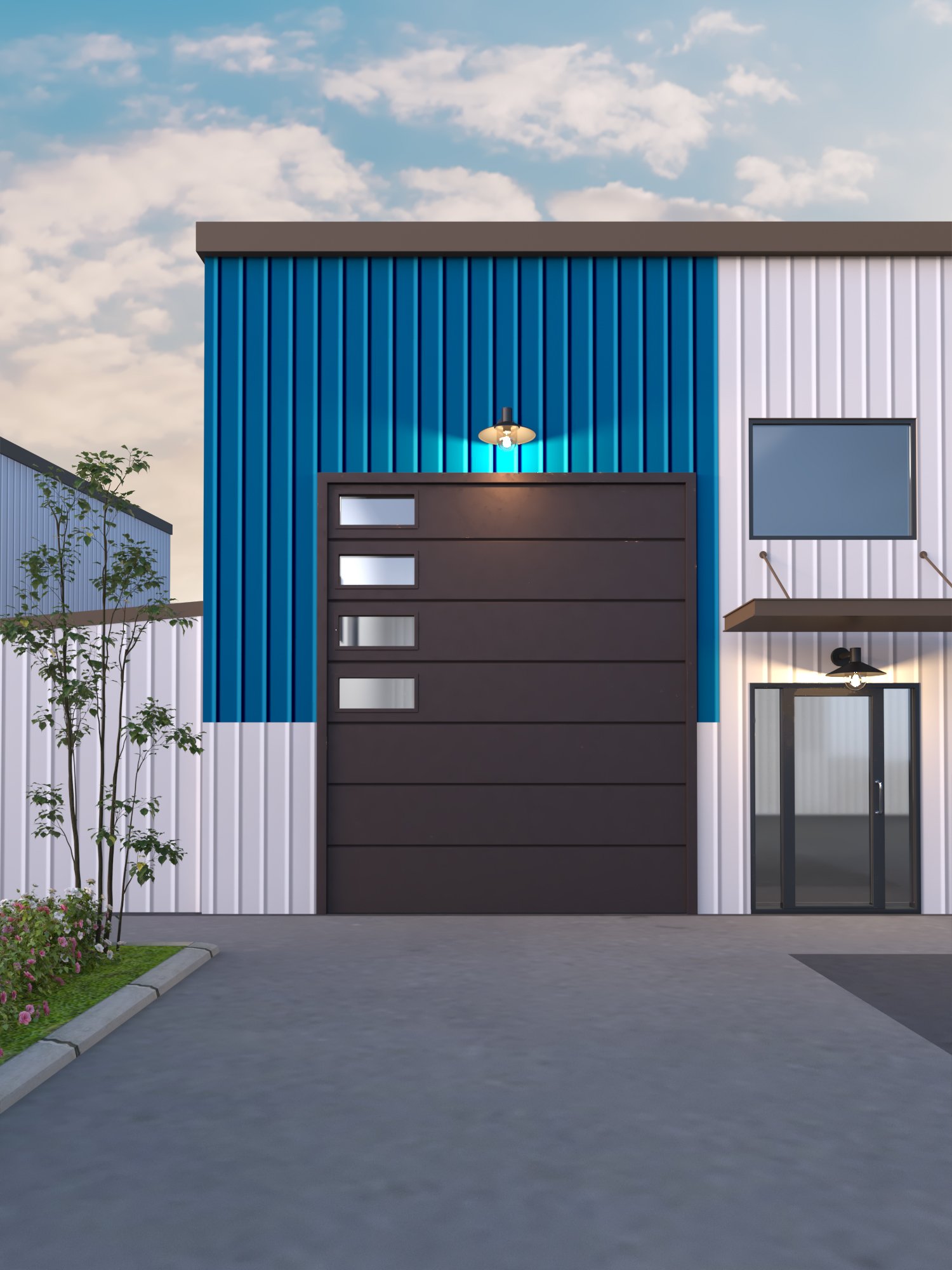 3_Individual Unit Exterior – Door Closed